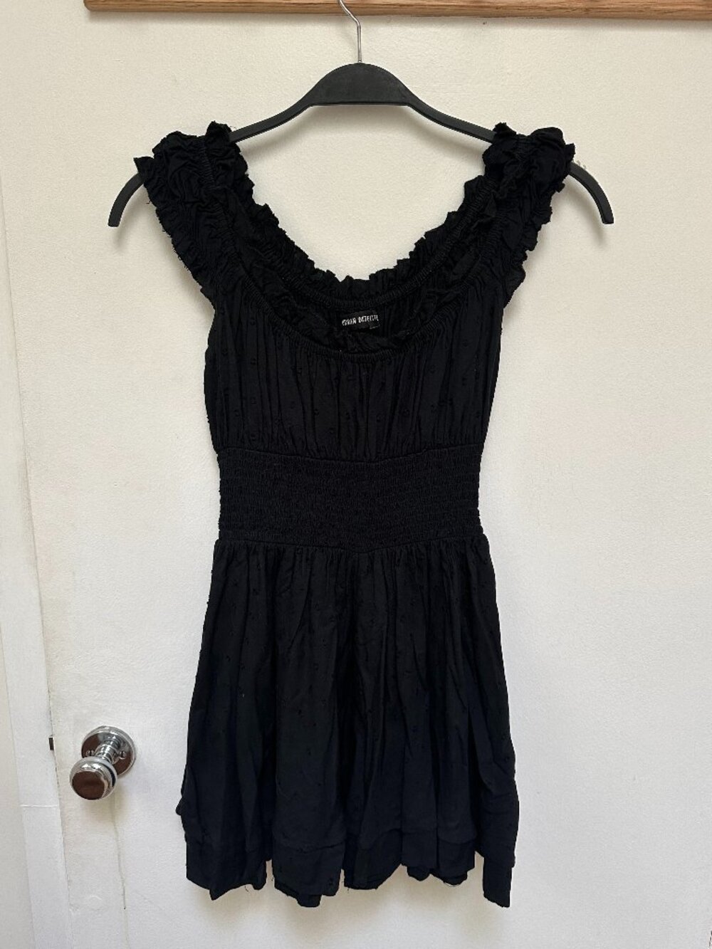 Urban Outfitters Black Romper Dress